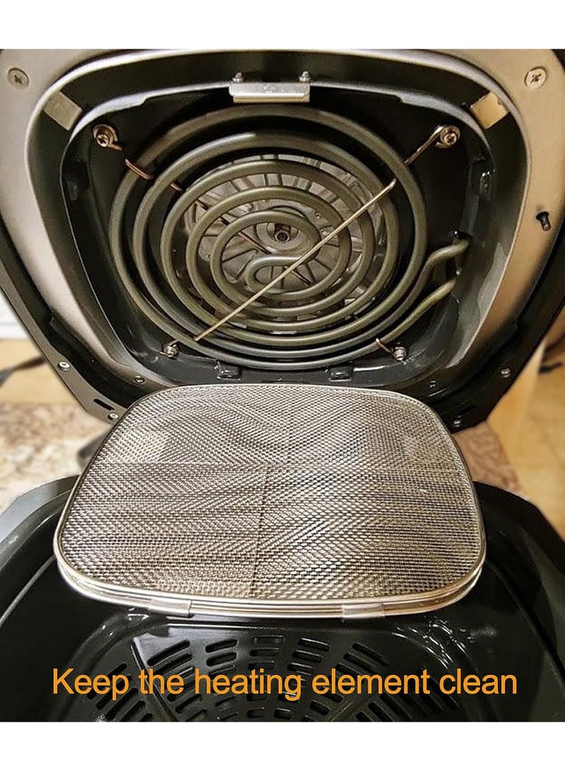 Replacement Splatter Shield for Ninja Foodi AG301, Accessories for Ninja Foodi 5-in-1 Indoor Grill, Stainless Steel Fine Mesh Splatter Screen - Image 4